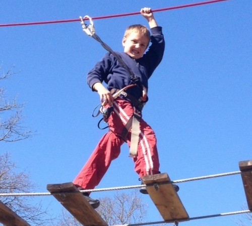 Treetop_Youth-500x450 boy walking across a bridge