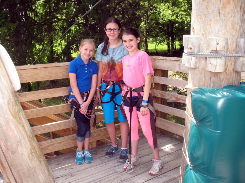birthday party at treetop adventure park