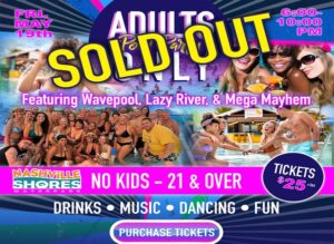 Adult's Only Pool Party | Nashville Shores