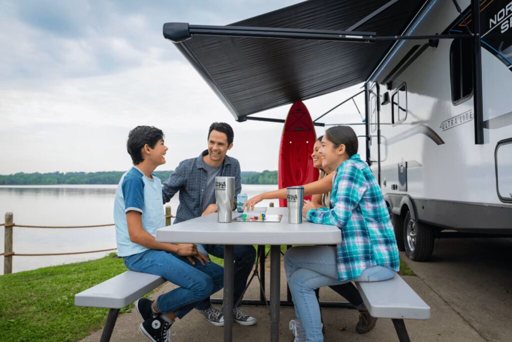 NSH-RV-Family-2 Cabin Photo with Lake