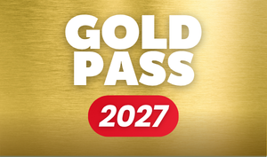Go again and again with a Gold Season Pass for $69.99